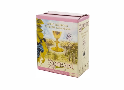 Vinho Chesini Licoroso Bag in Box 3 l