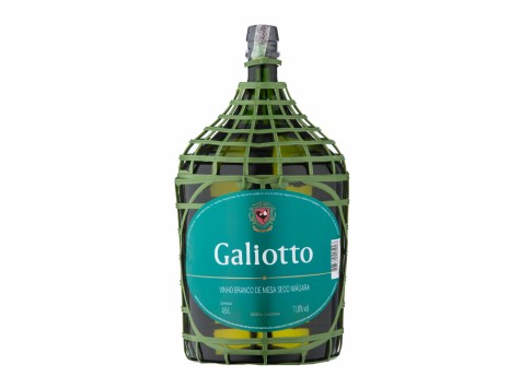 Vinho Galiotto Niágara Branco Seco 4,6 l