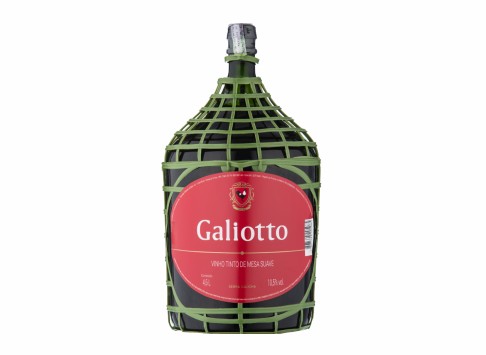 Vinho Galiotto Tinto Suave 4,6 l