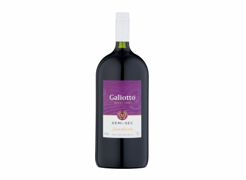 Vinho Galiotto Tinto Demi Sec 2 l