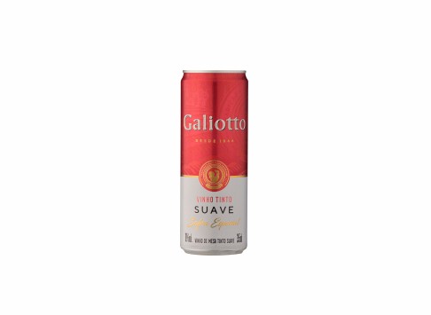 Vinho Galiotto Tinto Suave 355 ml