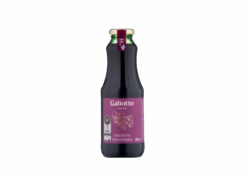 Suco de Uva Tinto Integral Galiotto 500 ml