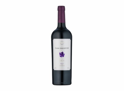 Vinho Galiotto Merlot Tinto Seco 750 ml