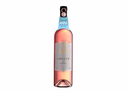Vinho Amitié Merlot Rosé 750 ml
