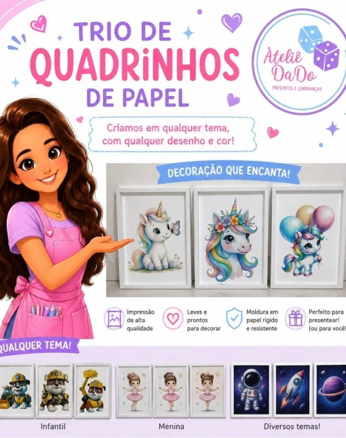 quadrinhos de papel 20x28 cm