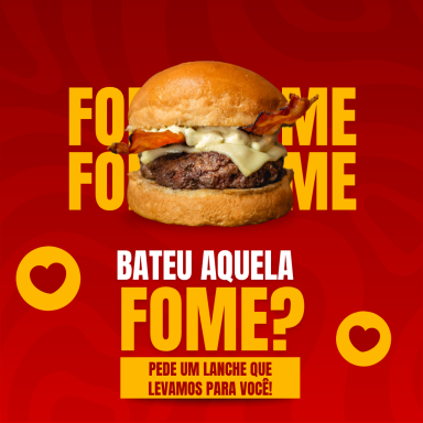 bateu a fome