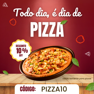 Todo dia é dia de pizza